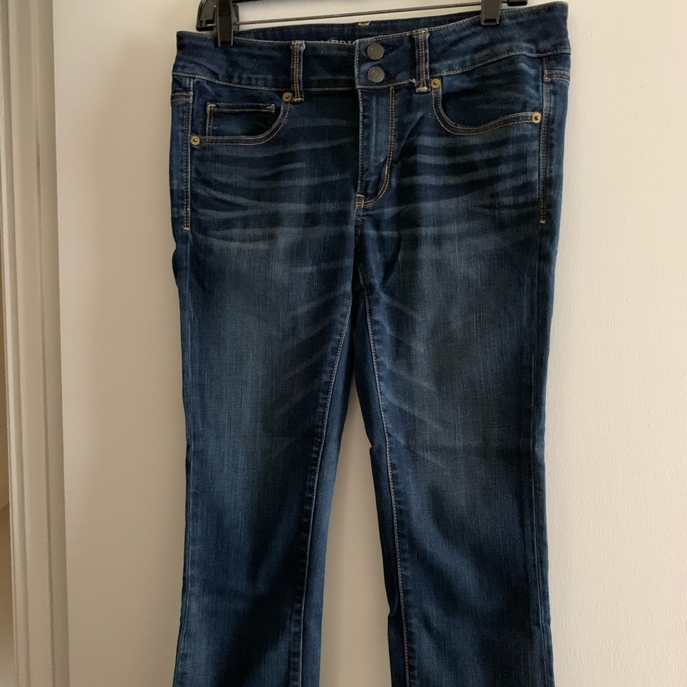 American Eagle cropped jeans